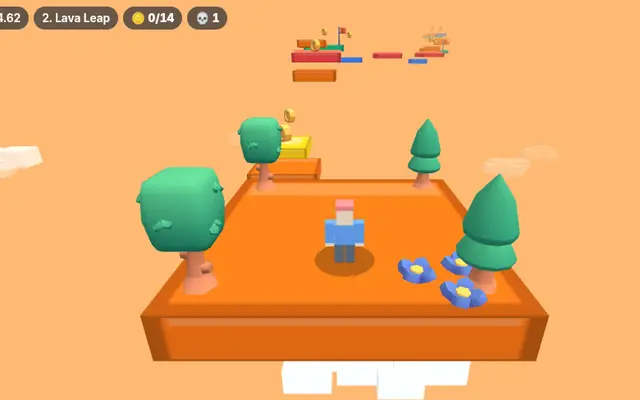 Screenshot of Sky Parkour 3D